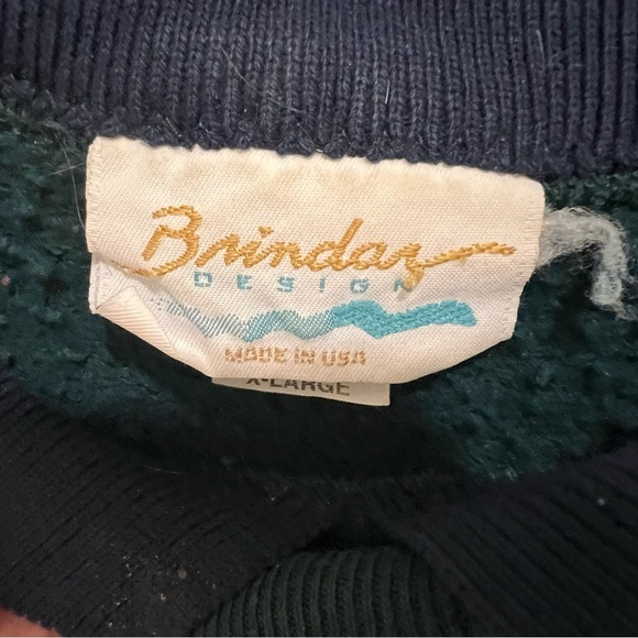 Vintage Golf Embroidery  Sweatshirt with Collar size XL - Picture 4 of 6